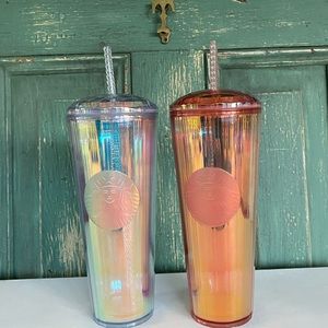 STARBUCKS ✨NEW 2020 🦄 Silvery 🌈 Iridescent Cup
